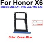 Honor X6 X6a X6b 4G 5G Sim Tray Adapter Reader Card Socket Slot Phone Spare Replacement Parts (New)