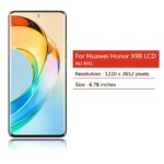 678New Huawei Honor X9B LCD Display Touch Screen Digitizer Assembly Honorx9b ALI-NX1 Display With Frame (New)