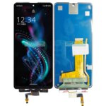 64 Inch Black Sharp Aquos R5G SH-51A SHG01 SH-R50 LCD DIsplay Touch Screen Digitizer Assembly Replacement  With Frame (New)