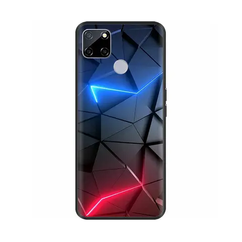 S7d361b30d6fd439abe402b08a8e0eb74Q_480x480q75 Realme C25 Case C25s Soft Cute Cover OPPO Realme C25Y C21Y Silicone Black TPU Phone Case OPPO Realme C21 Flower Capa (New) - Image 1