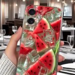 2D Refreshing Watermelon Pattern Phone Case Infinix HOT 10 20 30i 40 50 60i Pro Plus NOTE 30-60 Pro Smart 5 6 7 9 Soft Cover (New)