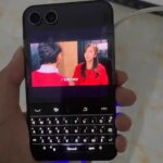 BlackBerry Q10 Bluetooth Keyboard+Xiaomi Mixflip 2 Phone Case Gamers DIY Portable Phone Case Keyboard Gamers Design (New)