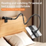Lazy Holder Spiral Base Bed Top Lazy Artifact Bedhead Phone Tablet St IPad 11 Air Redmi Pad Pro Galaxy Tab Bedside Mount (New)
