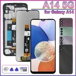 Tested LCD Samsung Galaxy A14 5G Phone Display Touch Screen Digitizer Assembly Replacement Part A146B A146P A146U 6.6 Bangladesh (New)