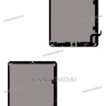 LCD iPad Air 5 5th Gen Air 5 2022 A2588 A2589 A2591 Display Touch Screen Digitizer Assembly Panel Replacement iPad Air 5 (New)