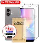 Phone Screen Protector 2-Piece Set ZTE Blade A35e (Id 1 or Id 2) High-Definition Scratch Resistant Wear-Resistant (New)