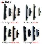 NEW Phone Power On Off Volume Control Side Key External Volume Button For Google 6 7 Pro 7A 6A Repair Replacement Button Parts (New)