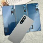 Original Back Glass Cover Sony Xperia 1 III Xperia1iiiXQ-BC52 Housing Battery Back Cover with Camera Lens Replacement Parts (New)