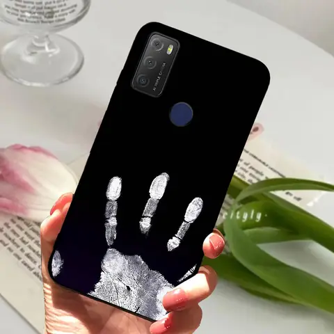 S7f9f5e8a87874ddbaf0767da67e00998R_480x480q75 Alcatel 1S 2021 Case Marble Soft TPU Silicone Phone Cover Alcatel 1 S 2021 Back Case 6025H 6025D Protective Bumper Funda (New) - Image 1