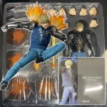 In Stock Ko Genos Anime Action Figures Kaiyodo Revoltech Yamaguchi One Punch Man Saitama Figurine Joint Movable Model Toys Gifts (New)