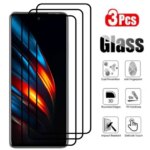 3PCS 9D Full Cover Temered Glass  Tecno Pova 2 3 5 Pro Camon 20 4G Pova 5G Neo3 Spark Go 2024 20C 10 20 Pro Screen Protecto (New)