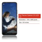 66 High Quality Tecno Camon 15 Camon15 LCD CD7 Display Touch Screen Digitizer Assembly Repair Replacement Parts (New)