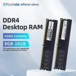 ENVINDA DDR4 PC RAM Memoria 8GB 16GB 3200MHz DIMM Desktop Computer Memory Rams No Support AMD Motherboard Bangladesh (New)