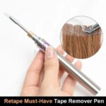 Electric Tape Remover For Tape In Hair Extensions Quick Glue Remover Re-tape Must Have Adhesive Remover Tool Flat Tip 1100mah (New)