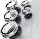 Individual Aluminum Alloy Ring Tempered Glass Camera Lens Protector Samsung Galaxy S25Ultra S25 Ultra S 25Ultra S26Ultra 5G Bangladesh (New)