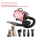 Pet Force Hair Dryer Blaster Professional Dog Grooming Blower for Large Medium Small Dogs Cats High Velocity Fast Drying Machine (New)