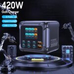 Ubigbuy 420W GaN Charger PPS PD31 140W USB Type C Charger Digital Display Fast Charging Station MacBook iPhone 17 Samsung (New)