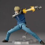 New Anime One Punch Man Genos Saitama Articulated PVC Action Figure Collectible Model Toys (New)