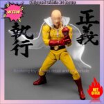 In Stock One Punch Man Action Figures Kaiyodo Revoltech Amazing Yamaguchi Ko Model Anime Action Collection Figures Gifts Toys (New)