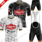 2026 Team Alpecin-Premier-Tech Cycling Jersey Set Mathieu van der Poel Cycling Clothing Cyclocross Road bike Shirts Bib Shorts (New)