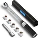 Torque Wrench Set 20-210 N.m Chrome Vanadium Steel Certified Ideal for Automotive Towing DIY and Exhaust System Maintenance (New)