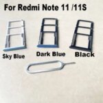 Xiaomi Redmi Note 11 11S Sim Card Tray Slot Holder Socket Adapter Connector Repair Parts Bangladesh (New)