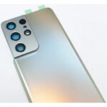 (New)(O-E-M) Back Lid Back Glass S21Ultra Replacement Case SAM-S21 Ultra S21U S21ULTRA Battery Cover Rear Door Back Panel (New)