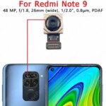 Rear Back Camera Xiaomi Redmi Note 9 9S Note9 Note9S Camera Module Backside View Replacement Spare Parts Replacement (New)