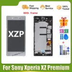 55 OEM SONY XPERIA XZ Premium LCD Display With Touch Panel G8142 G8141 LCD Screen Digitizer Assembly Replacement (New)