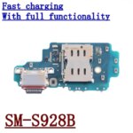 SIM Card Reader Board Dock Connector USB Charging Port Board For Samsung S24 Ultra S928 Motherboard LCD Signal Main Flex Cable (New)