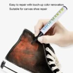 Sneaker Shoe Markers 20g Compact Portable Leather Dye Pen Multifunctional White Polish Repair Kit for Shoes Boots (New)