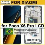 High quality AMOLED Screen Xiaomi Poco X6 Pro LCD Display 2311DRK48G 2311DRK48I Models Touch Screen Assembly Repair Parts Bangladesh (New)