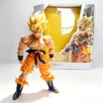 Dragon Ball Super Legend Son Goku Awakens Super Saiyan 3rd Generation Battle Damaged Version Model Figure (New)