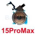 1pcs Wireless Charging Coil With Power Volume Flash Flex Cable For iPhone 17 Air 16 Pro Max 15 Plus Wireless Charger Panel (New)