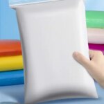 White Super Light Clay Monochrome Non-toxic and Environment-friendly DIY Material Bag Rubber Clay Supplies (New)