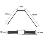 Strap Redmi Smart B 2 Xiaomi Smart B 8 Active Strap Silicone Watch Strap Redmi B 2 Strap Bracelet Replacement (New)