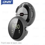 Glass+Case Google Pixel Watch 2&1 - Full Cover Screen Protector Tempered Glass & Hard PC Bumper Protective Shell Accessories (New)