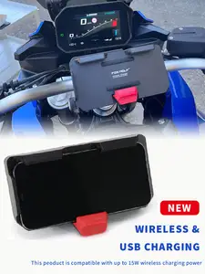 S848784f3e40d4d1c93b789234cb61efa7_300x300q75 BMW R1250GS ADV Wireless Charge Mobile Phone Navigation Bracket F900GS R1250 GS Motorcycle Wireless Charging R1200GS ADV Bangladesh (New) - Image 1