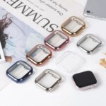 Cover For Apple Watch Case 44mm 40mm 45mm 41mm 42mm 46mm 38mm screen protector silicone bumper iwatch series 3 4 5 6 se 7 8 9 10 (New)