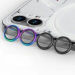 1 Set lens protective film Nothing phone 2 1 Metal Ring Camera Protectors NOTHING Phone2 Phone1 Lens Glass Caps (New)