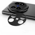 Vivo X Fold5 Camera Protectors Lens Film Hollow Metal Sticker VIVO XFold5 FOLD 5 Aluminum Alloy Ring Protective Frame Bangladesh (New)