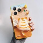 Realme C63 4G 2024 Case RMX3939 Cover Cute Cartoon Bear Frog Soft Silicone Protective Cases Realme C61 4G C 63 61 Funda (New)