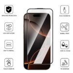 1-5Pcs Screen Protector iPhone 17 Pro Max 16 15 13 11 12 14 XR X Xs 7 8 Plus SE 6 HD Easy Installation Tempered Glass Film (New)