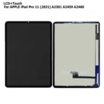 11 Touch or LCD iPad Pro 11 1st 2nd 3rd 4th 2018 2020 2021 A1980 A2013 A2068 A2460 A2435 Screen Display Assembly Replace (New)