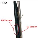 S 22 Samsung Galaxy S22 S901 Middle Frame Housing Board LCD Faceplate Bezel Replace Repair Spare Parts + Side Buttons US EU (New)