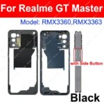 Realme GT Master Middle Houisng Holder Back Cover Battery Housing Bezel Mid Frame with Side Buttons NFC Parts (New)
