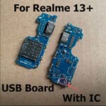 For Realme 13 13+ Plus USB Charging Board Dock + Main Board Motherboard FPC LCD Connector Mother Board Flex Cable Replacement (New)