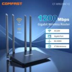 Comfast 1200Mbps 4G WiFi Router SIM Card 100Mbps LAN Ports 4G To Wired/Wireless +2.4/5.8G WiFi5 wireless Router Bangladesh (New)