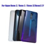 Oppo Reno Z  Reno 2  Reno 2Z Reno2 Z F Rear Door Housing Case Rear Glass Repair Parts Glass Back Battery Cover (New)