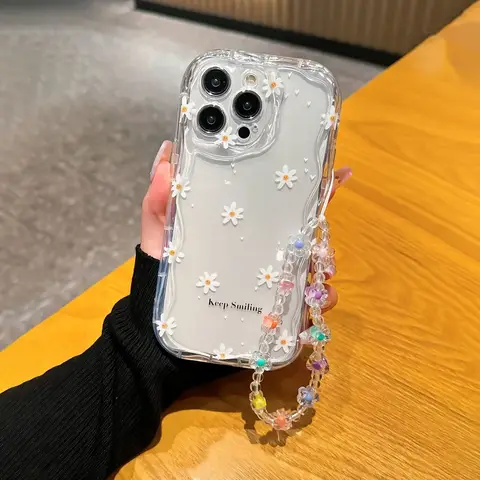 S868cf63d31e24c1abf70977202966157v_480x480q75 Oil Painting Flower Chain Case Motorola MOTO Edge 50 Fusion Ultra Pro G84 G75 G60 G53 G52 G35 G05 G34 G30 5G Fashion Capa (New) - Image 1